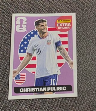 Cromo Panini Extra Christian Pulisic USA
