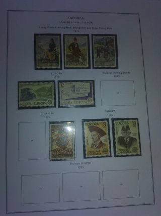 Sellos de Andorra