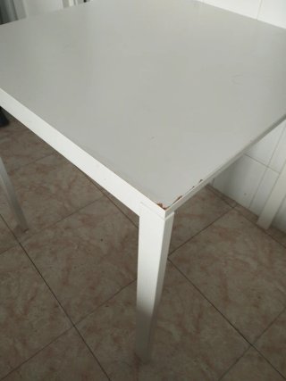URGE mesa blanca Ikea Melltorp