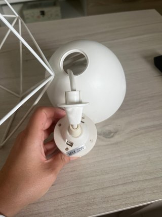 Lámpara colgante diamante Ikea