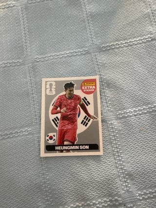 Cromo Panini Heungmin Son Extra Sticker