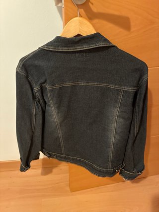 Chaqueta tejana Wang Sheng azul