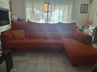 Sofa chaiselongue extensible + sofa 2 plazas exten