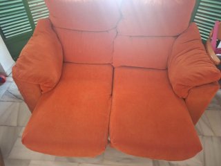 Sofa chaiselongue extensible + sofa 2 plazas exten