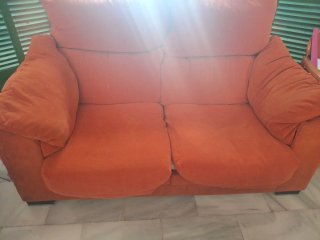 Sofa chaiselongue extensible + sofa 2 plazas exten