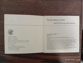 Libretto Ufficiale Ajax Amsterdam 1978-1979