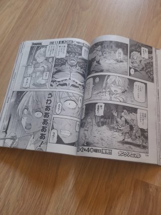 Revista young animal Berserk capítulo 384 japonés