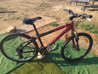 Bicicleta de Montaña Sprint Roja y Negra