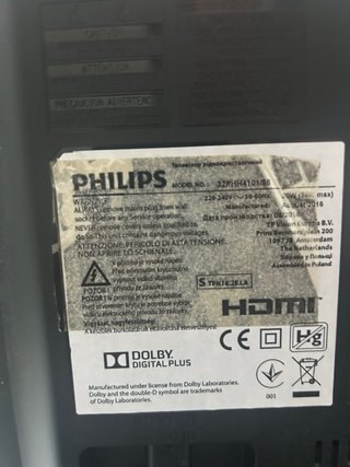 Televisión Philips 32”