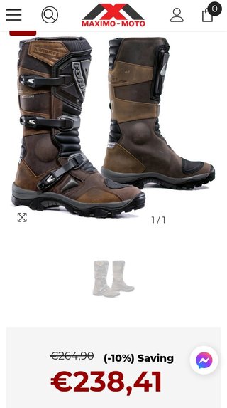 BOTA MOTO HOMBRE "FORMA ADVENTURE" T-49