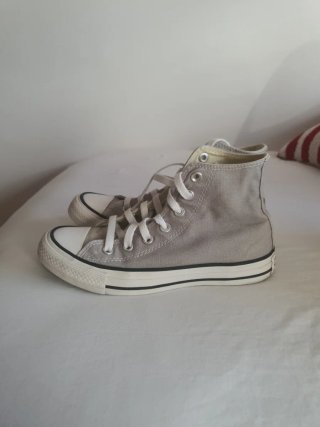 Zapatillas Converse Altas Grises