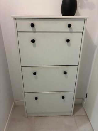 Zapatero madera maciza gran capacidad