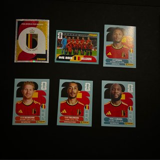 Cromos Panini Mundial 2026 Bélgica