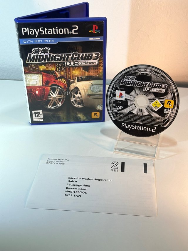 🇬🇧 Midnight Club 3 DUB Edition PS2