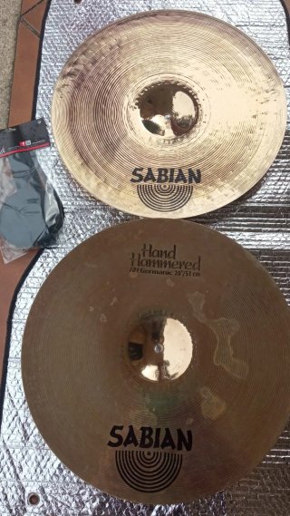 Sabian HH Germanic 20 Platos de choque