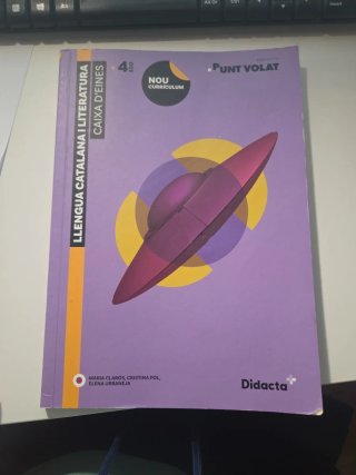 Llengua catalana i literatura, 4 ESO, Projecte ...