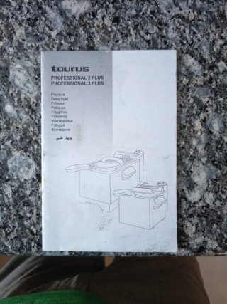 Freidora Taurus Profesional 3 Plus