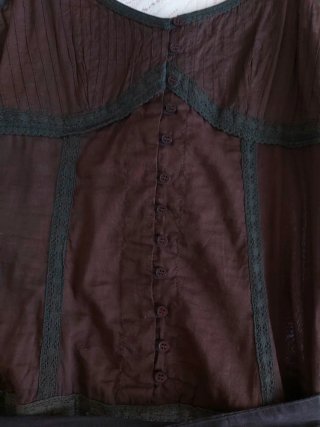 Zara Vestido Vintage 00s Falda con puntilla (60