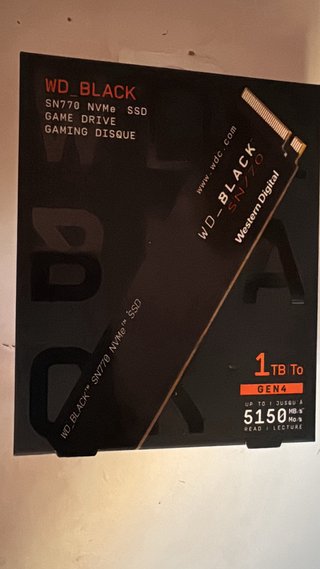 SSD WD_BLACK SN770 NVMe Gen4 1TB