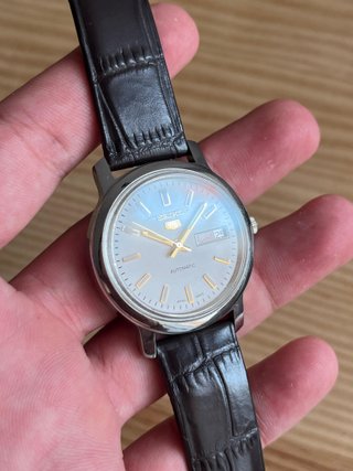 Seiko 5 Automatic 6309-5820 Blanco/Dorado