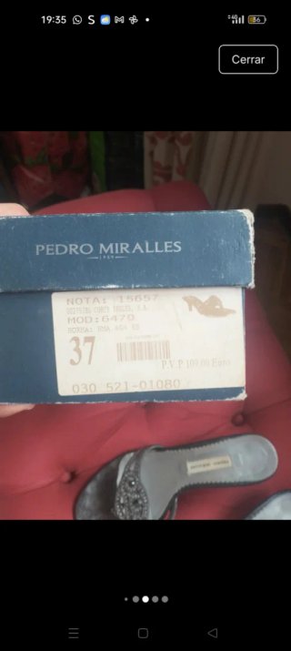 Sandalias Pedro Miralles Talla 37