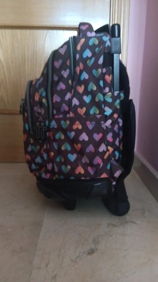 Mochila Ruedas Totto Corazones