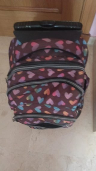 Mochila Ruedas Totto Corazones