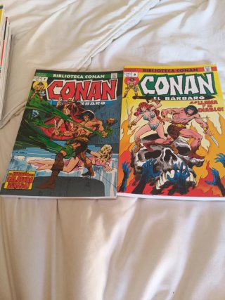 Biblioteca Conan 10 primeros números a color