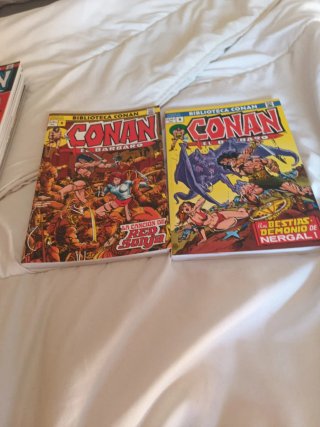 Biblioteca Conan 10 primeros números a color