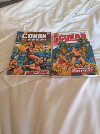 Biblioteca Conan 10 primeros números a color