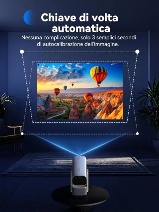 Mini Proiettore Portatile 4K SOOMFON
