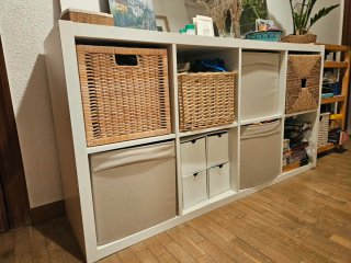 Estantería Ikea KALLAX Blanca.Se vende por mudanza