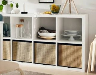 Estantería Ikea KALLAX Blanca.Se vende por mudanza