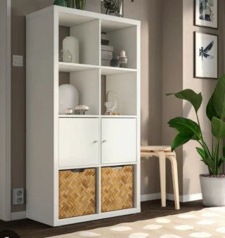 Estantería Ikea KALLAX Blanca.Se vende por mudanza