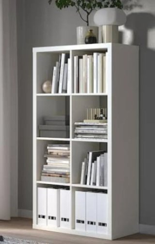 Estantería Ikea KALLAX Blanca.Se vende por mudanza