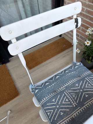 Conjunto mesa y 2 sillas exterior