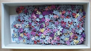 Puzzle Clementoni 1000 piezas Flamencos