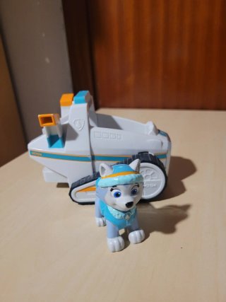 Muñeco Patrulla Canina Everest Vehículo