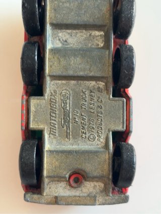 Matchbox Superfast Camión Hormigonera Vintage