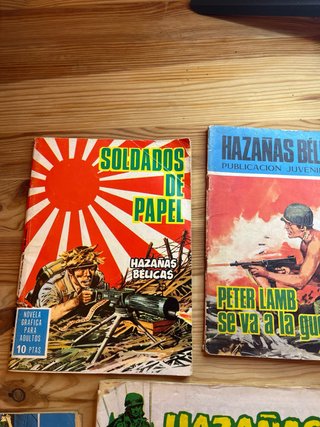 Lote cómics Hazañas Belicas