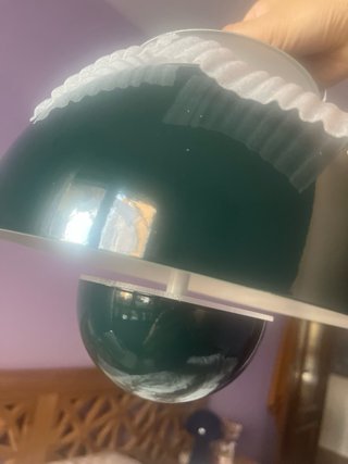 Lámpara colgante verde Estilo nórdico 25cm∅nueva