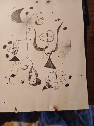 Litografía Artística Abstracta
