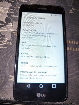 LG K4 (2017) Negro