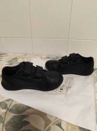 Zapatillas HOBIBEAR niño velcro negro T29