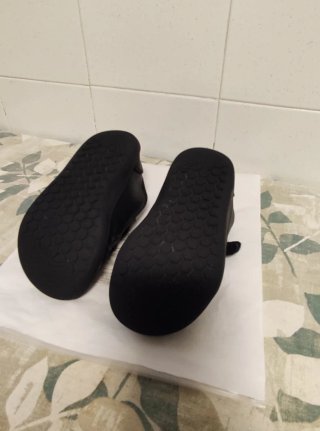 Zapatillas HOBIBEAR niño velcro negro T29