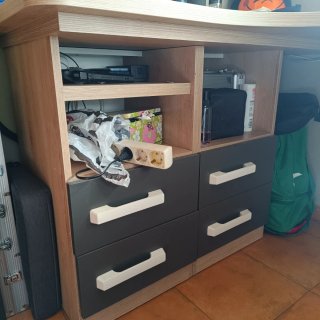 Habitación juvenil 2 camas + escritorio