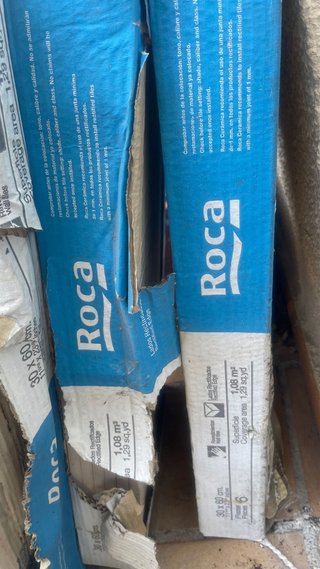 Azulejos Roca Pared Blancos,