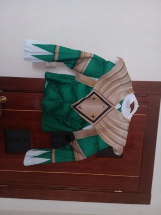 Disfraz Power Ranger Verde Talla L