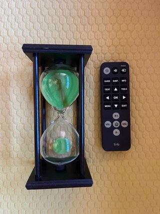 Reloj de Arena Verde