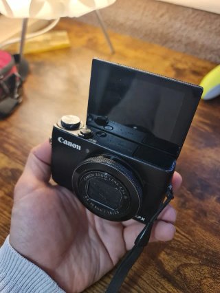 Canon Powershot G7x Cámara Digital Negra